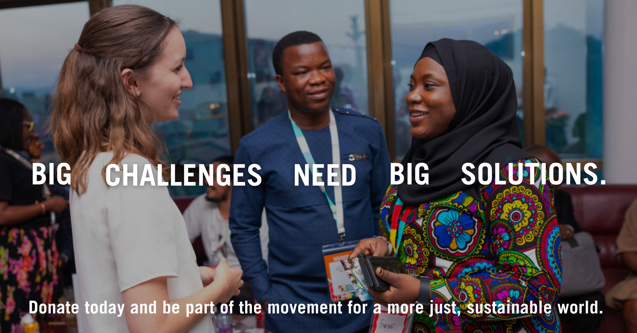 Big Challenges Need Big Solutions