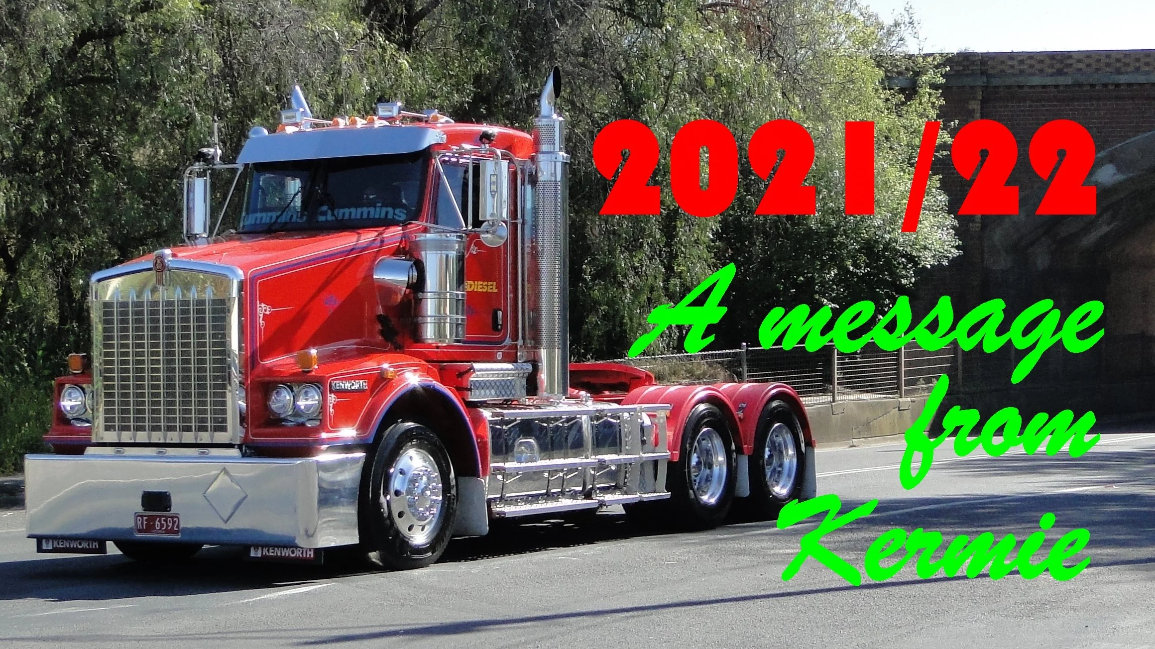 2021/22 a Message from kermie