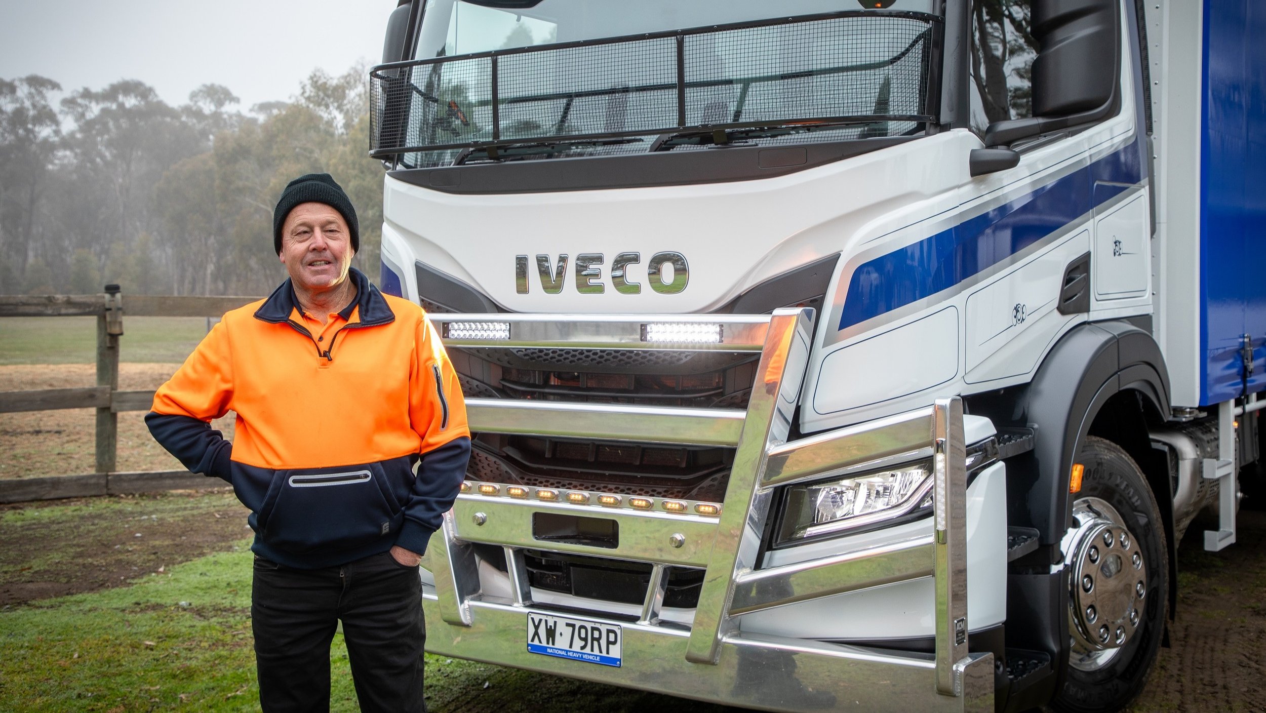 Ensuring the mail’s on time - Rain, hail or shine!