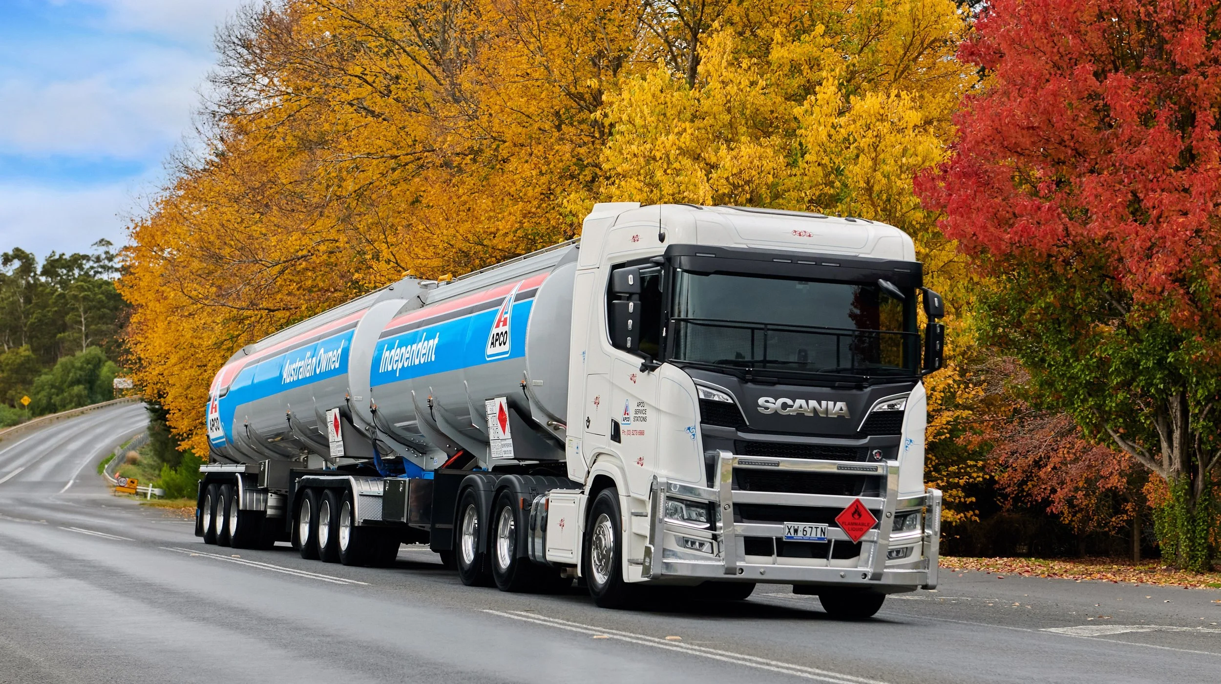 APCO Delighted at Fuel Savings with Scania Fleet - and the drivers are pretty happy as well.