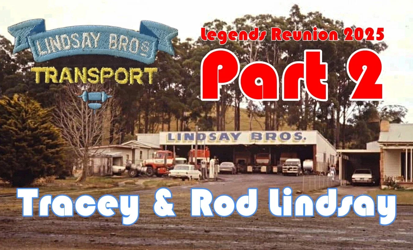 Lindsay Brothers  LEGENDS REUNION 2025. PART 2: Tracey &amp; Rod. 