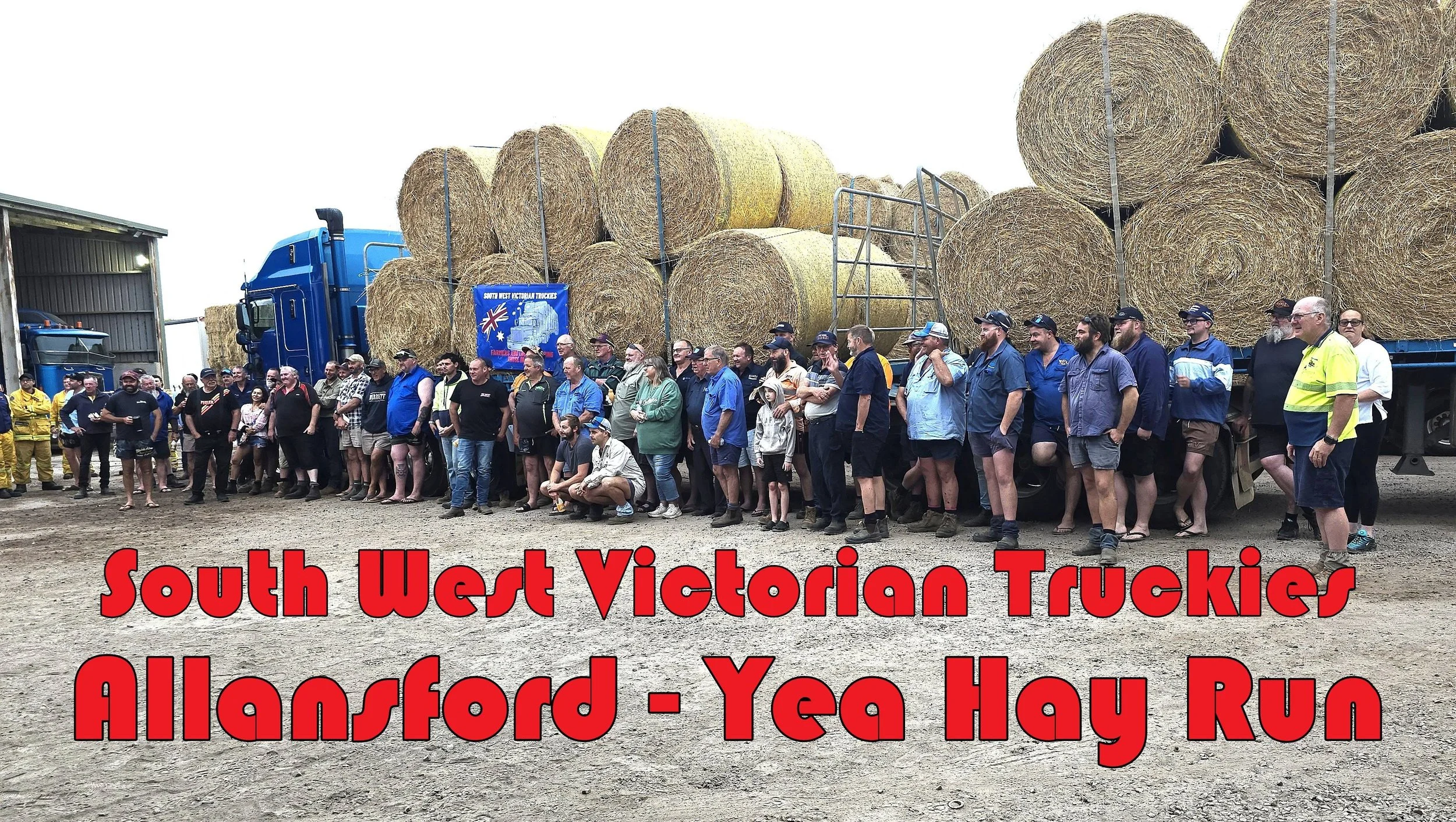 Alansford: South West Truckies Hay Run