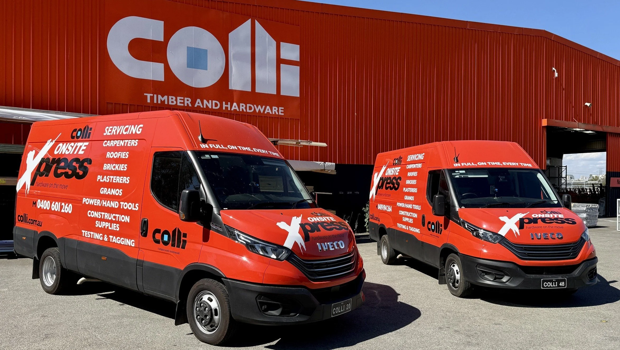 Colli Timber &amp; Hardware grows fleet with IVECO