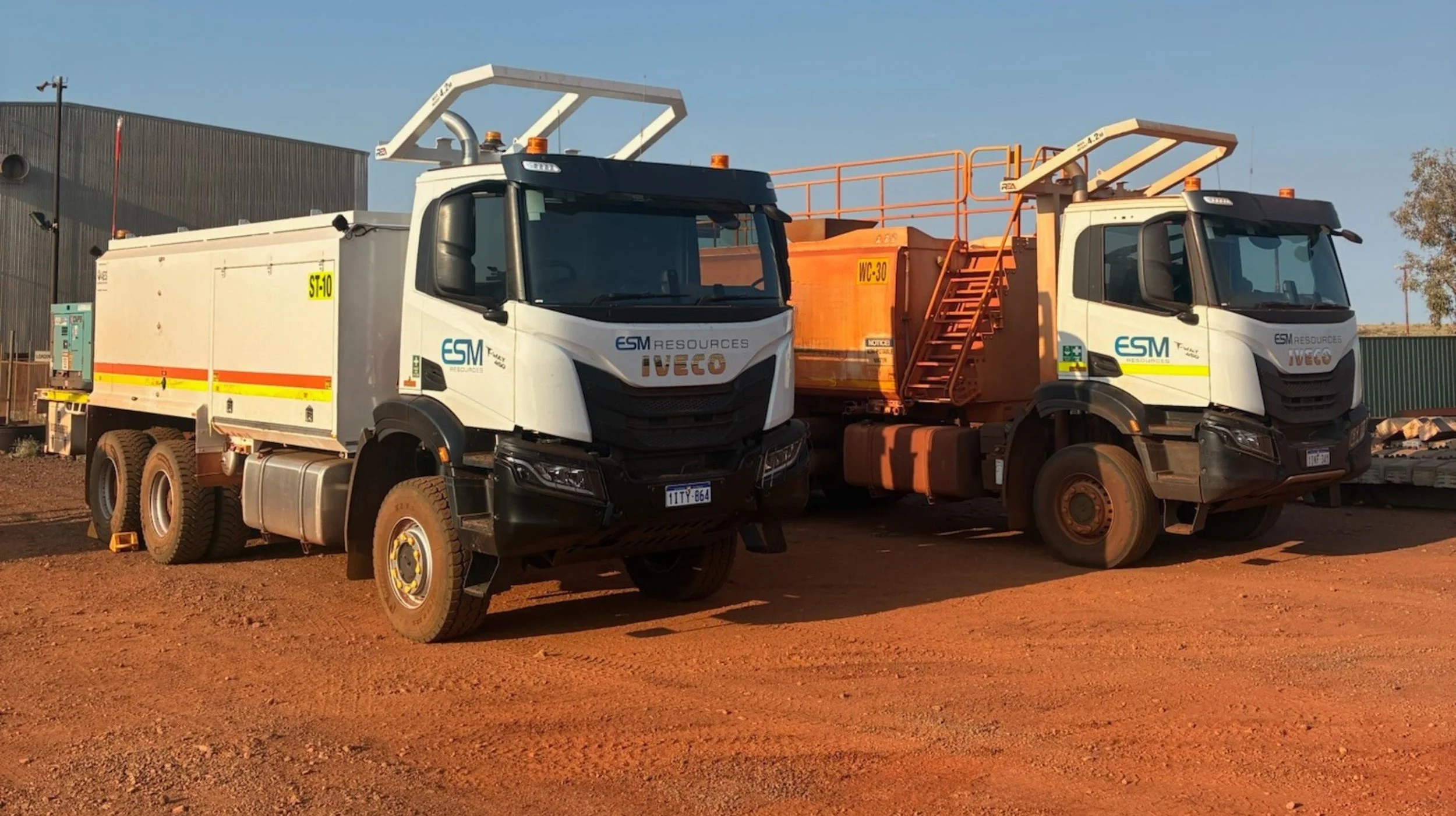 New IVECO T-Ways help ESM Resources’ fleet expansion