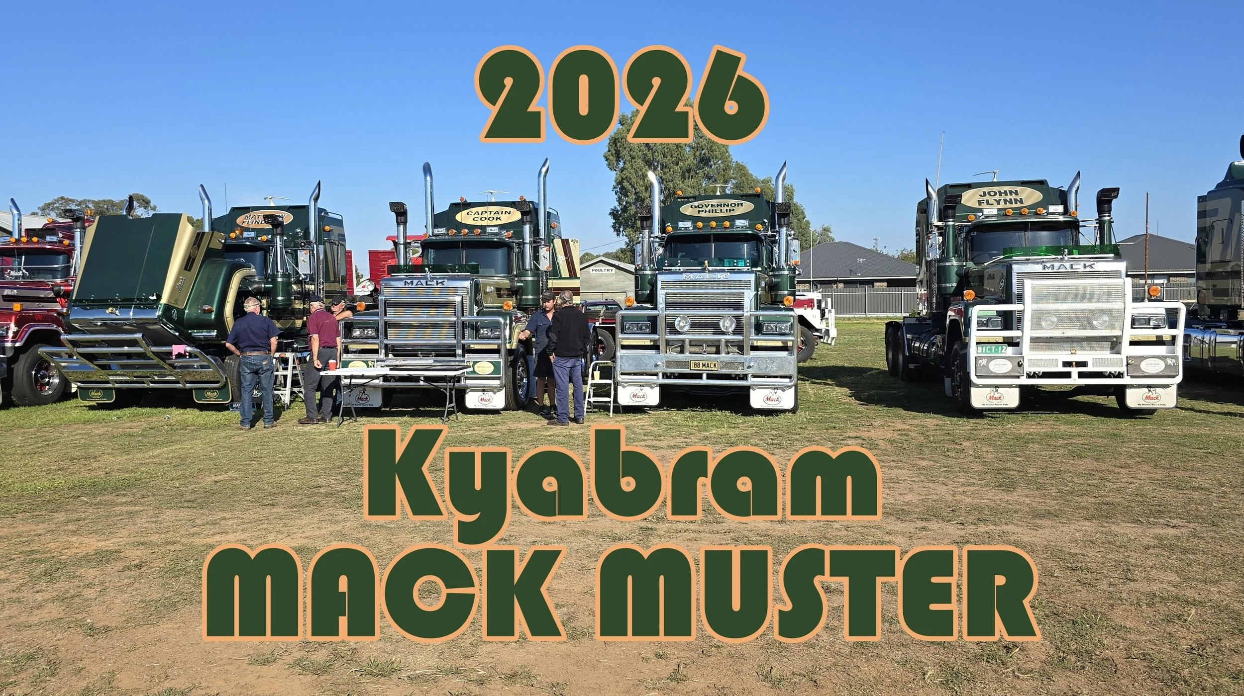 Kyabram Mack Muster 2026: Walk around.