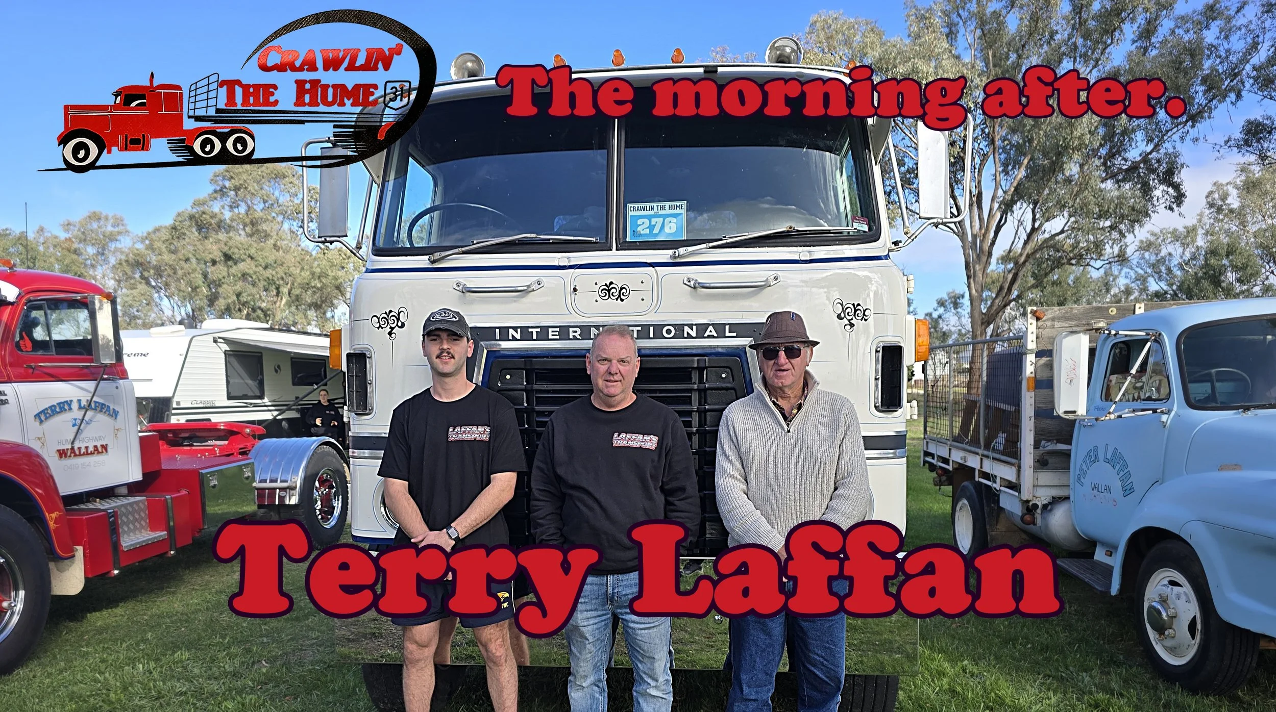 Terry Laffan, The Morning After Crawlin the Hume.