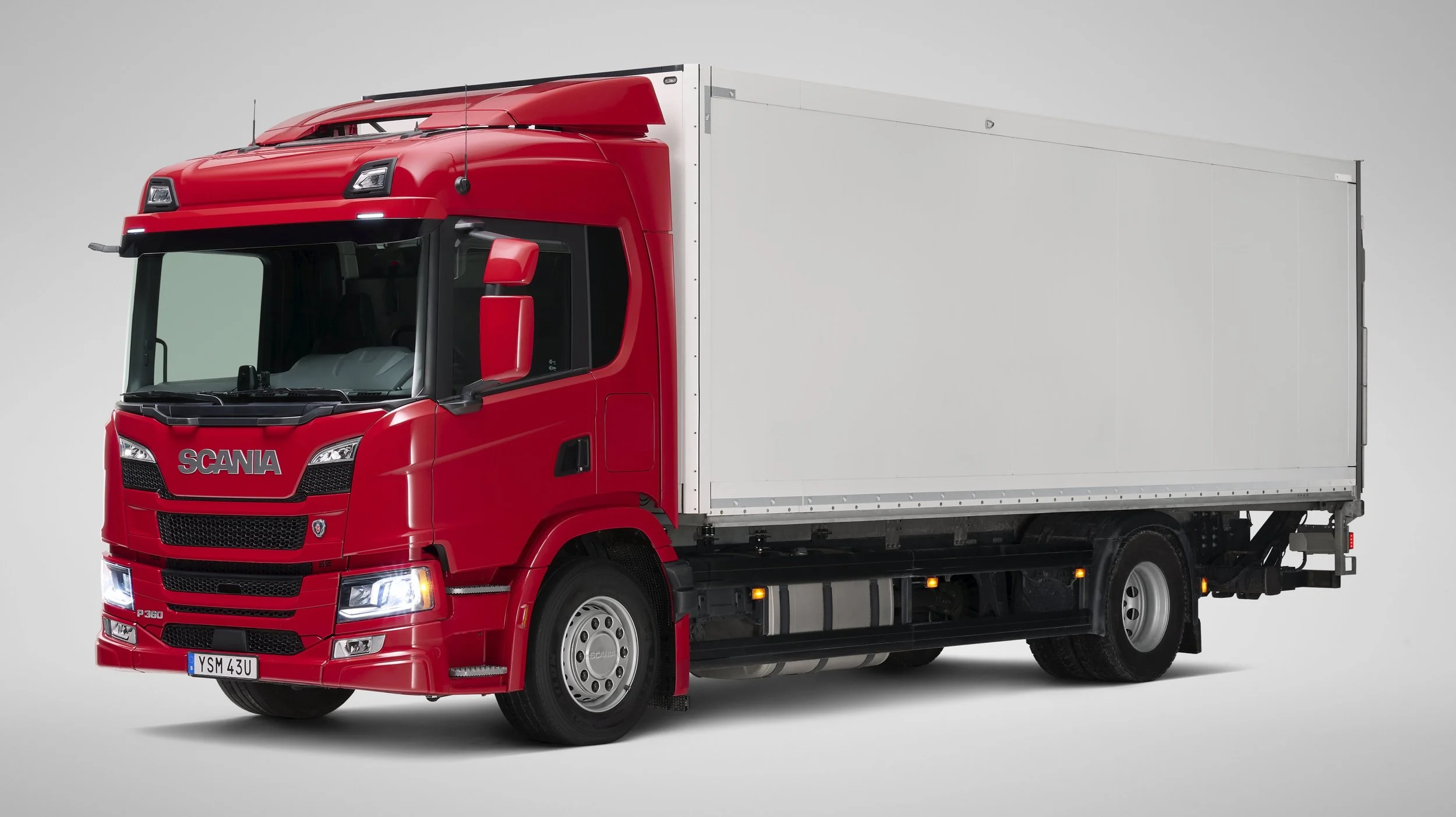 Five Stars for Scania P-cab