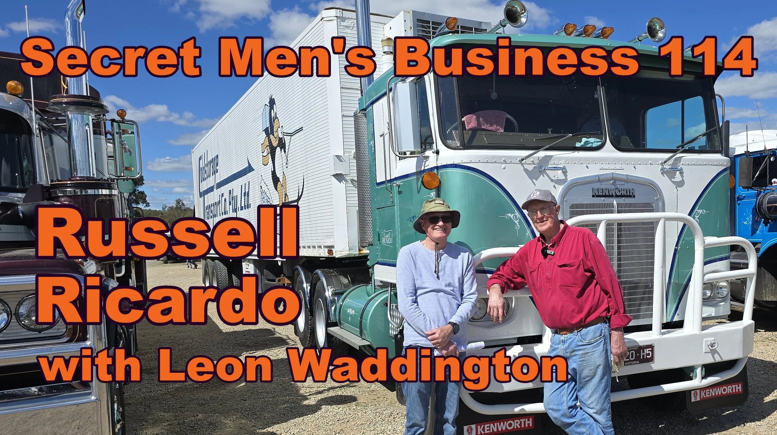 Secret Men’s Business 114: Russell Ricardo, Leon Waddington &amp; Cold Storage.