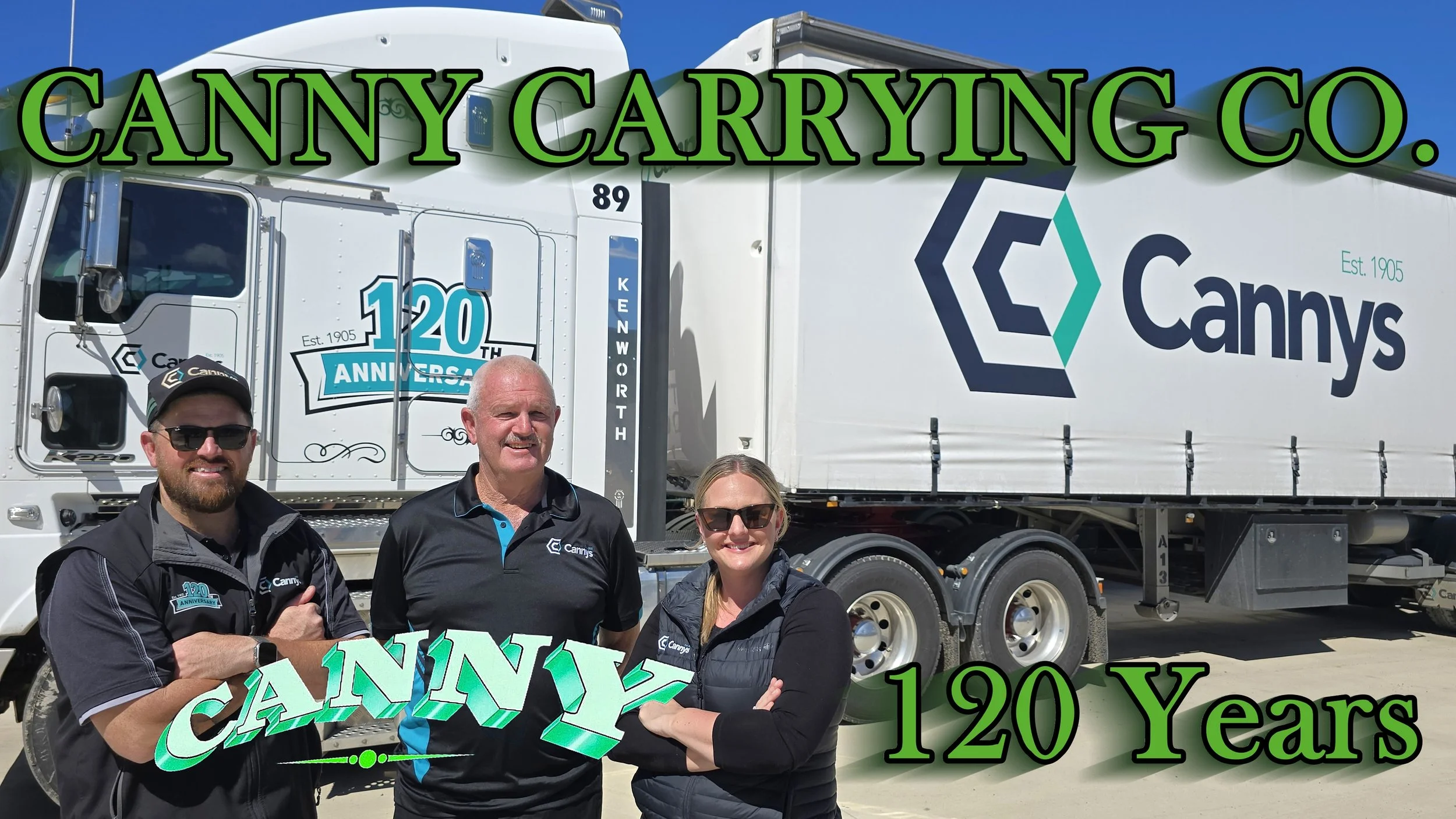 CANNY CARRYING CO. 120 Years.
