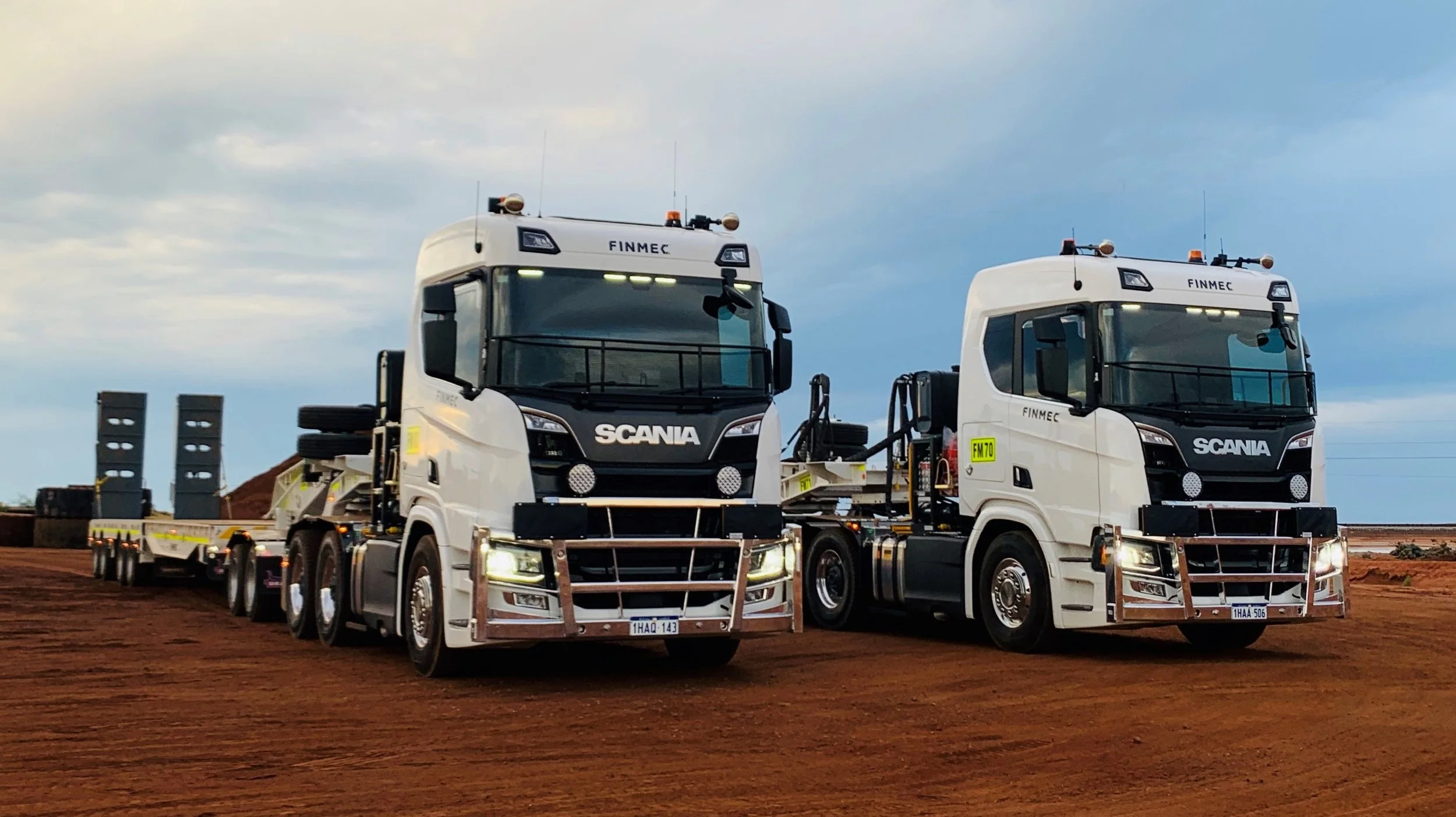 The Wild West &amp; High Tech: Scania &amp; Finmec.