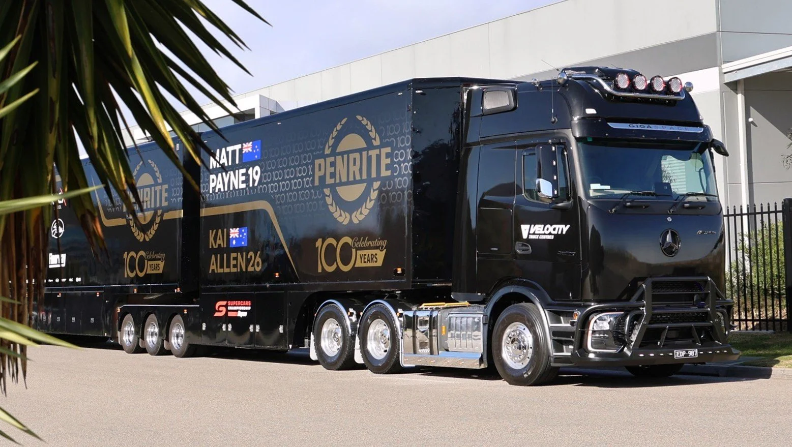 Penrite goes Racing with new M-B Actros ProCabin transporter