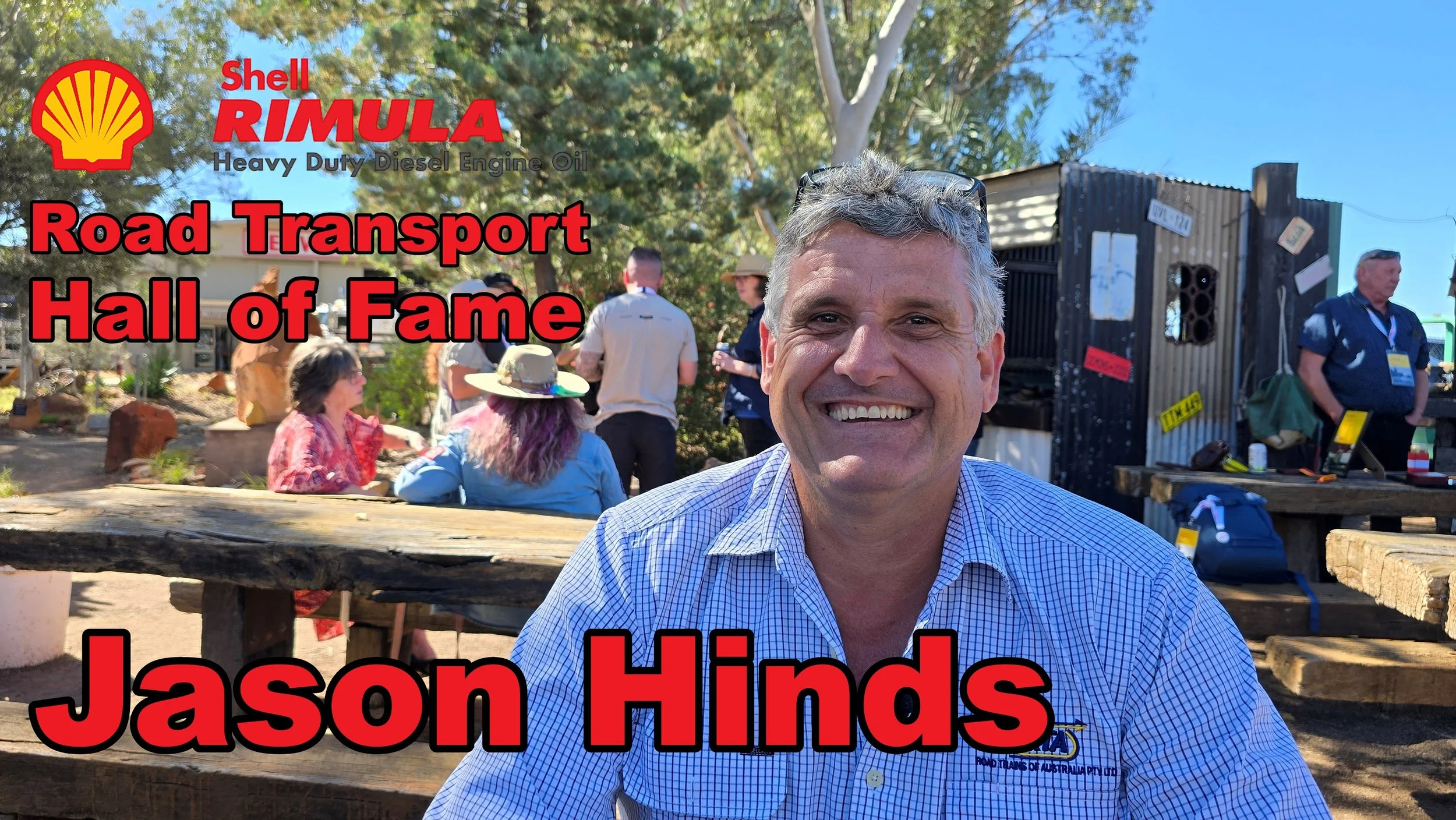 JASON HINDS: Shell Rimula Hall of Fame Inductee.