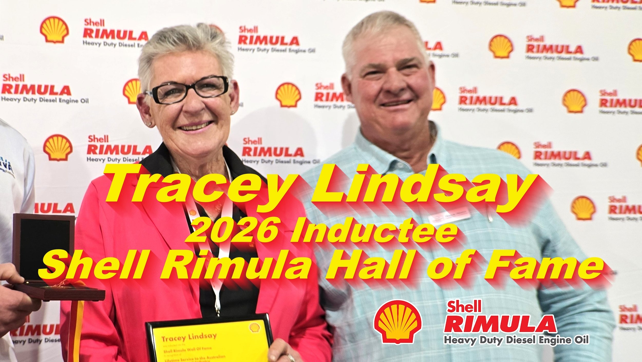 TRACEY LINDSAY. Shell Rimula Hall of Fame Inductee 2026