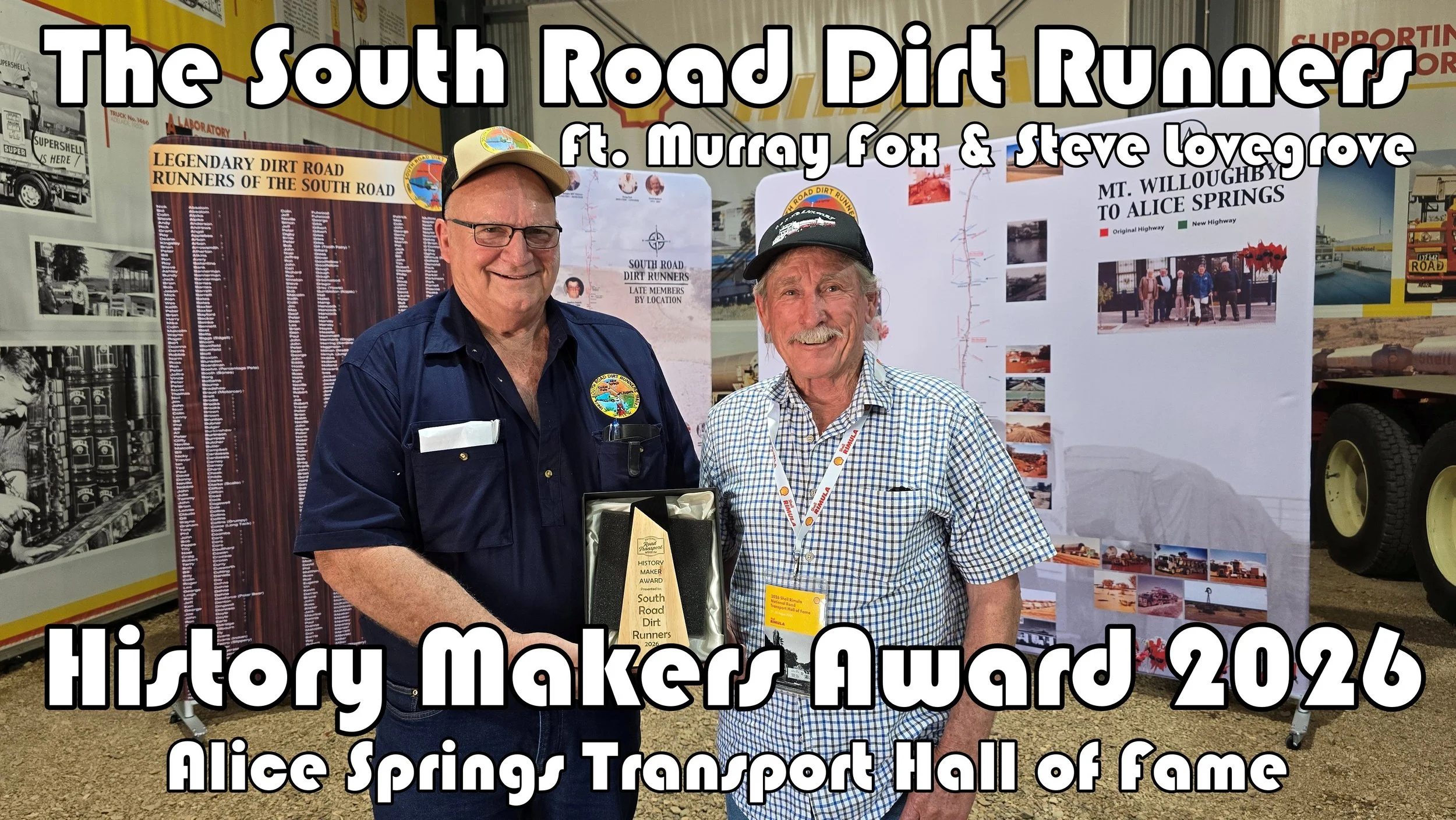 The South Road Dirt Runners: Hall of Fame History Makers.