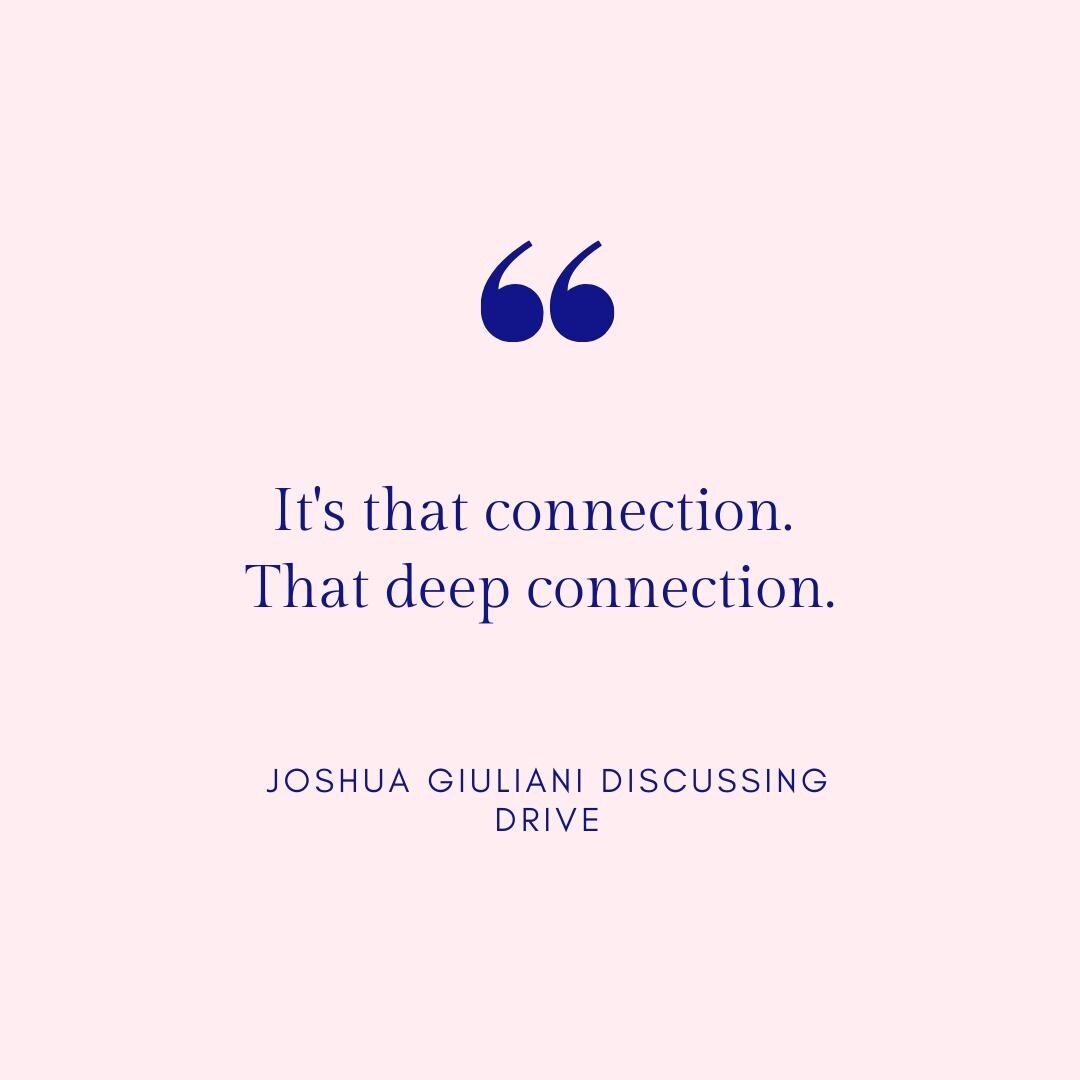 EPISODE LINK IN BIO ⁠
⁠
Tune in to hear his theories on Phallic communication 😉⁠
⁠
What a pleasure it was chatting to the very funny and insightful @Joshua.giuliani about chemistry, dating, love, and a wild little flick called Drive.