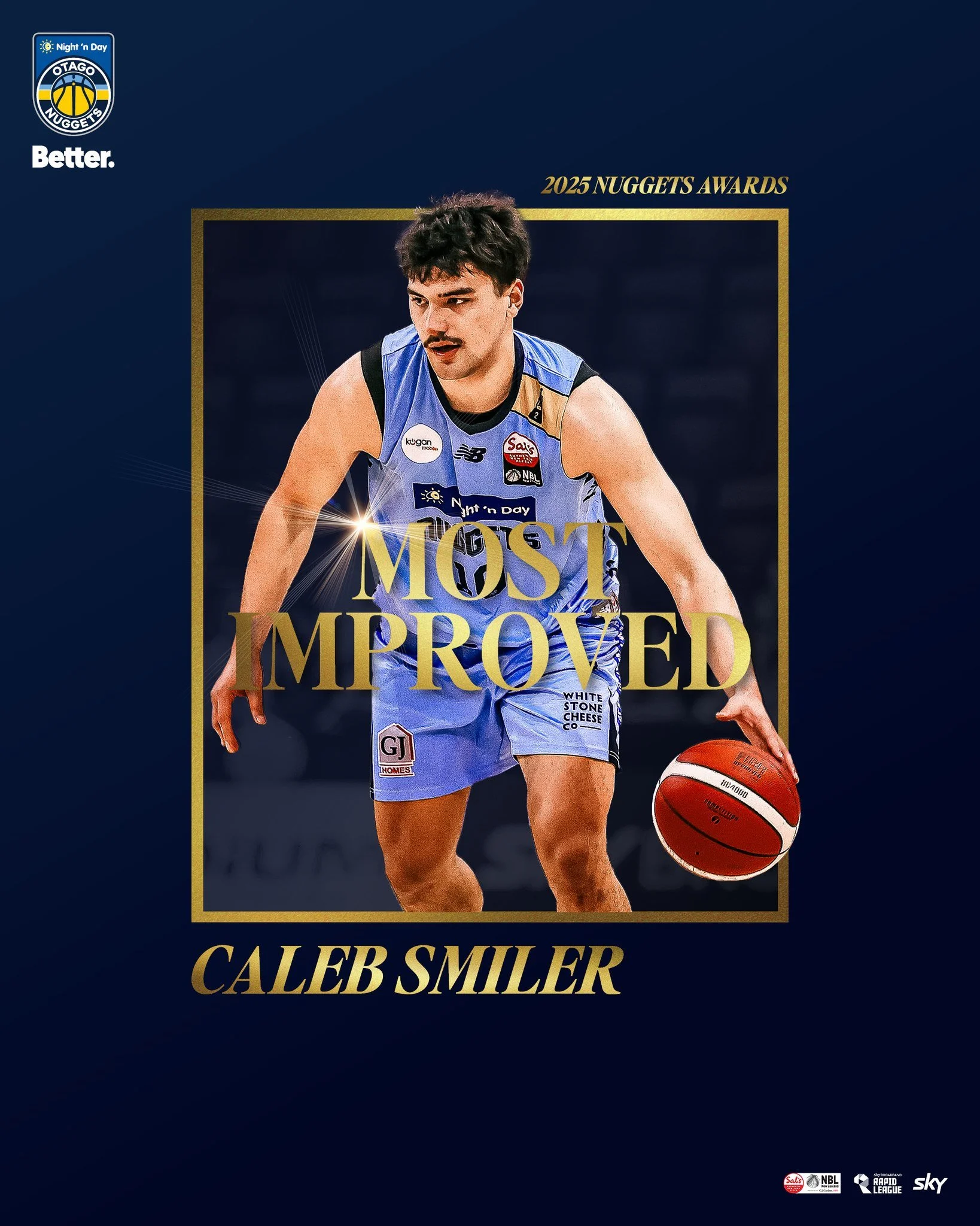 Your 2025 Most Improved Player : @caleb.smiler 

@bettercreativenz