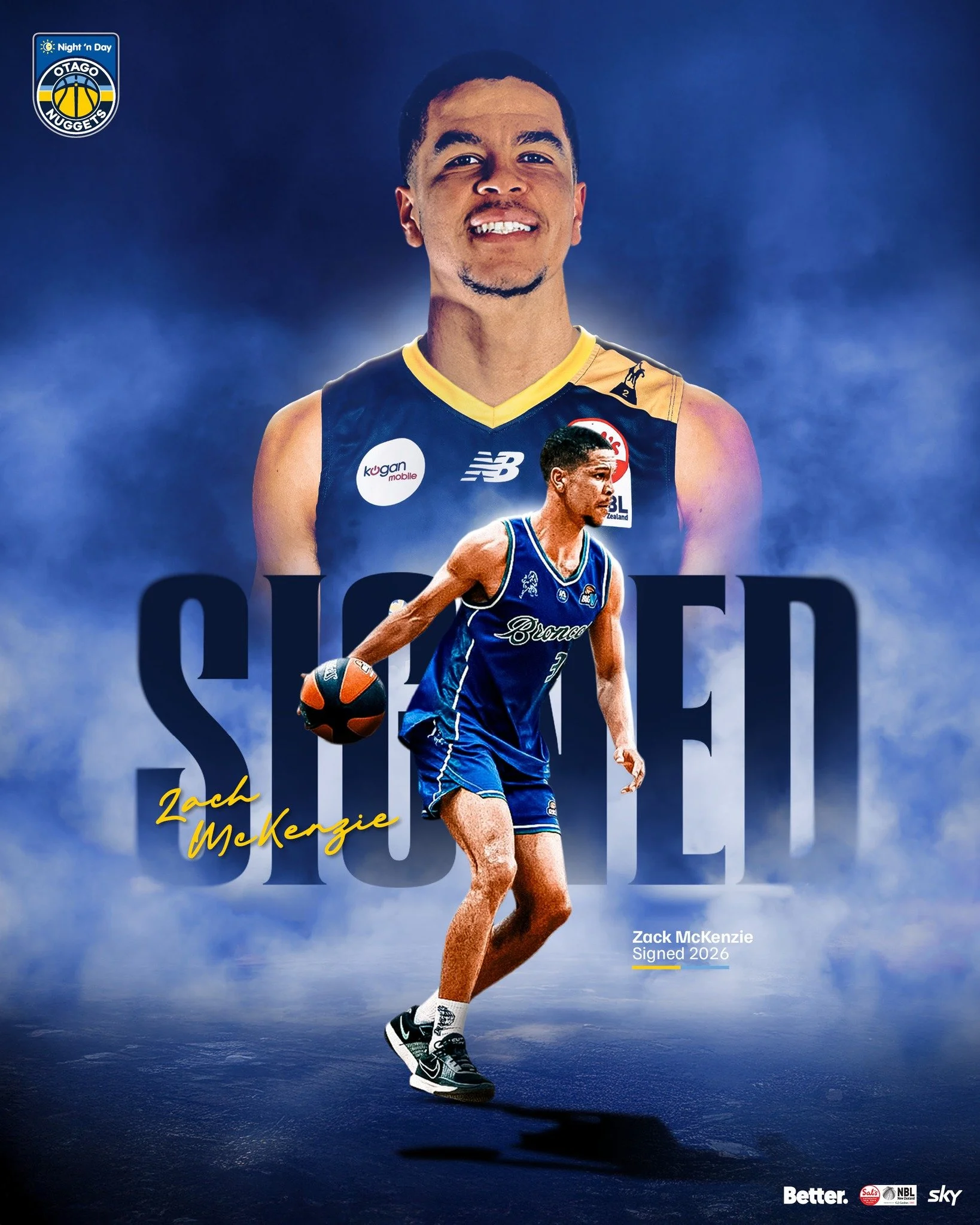 We&rsquo;re excited to welcome Zach McKenzie to the squad.

Zach brings size, strength and serious versatility. He makes plays in the paint, rebounds hard and defends across the floor - with the ability to switch 1-5. Add the confidence to put the ba