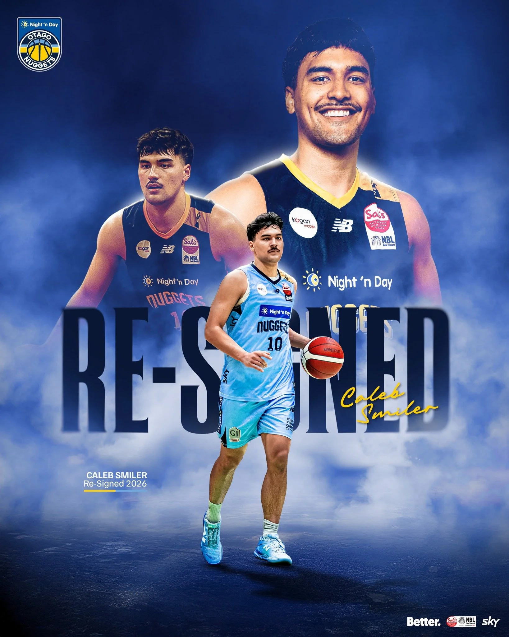 Caleb Smiler is back 😤

After a big Rapid League campaign and earning real minutes at NBL level last season, he&rsquo;s ready for more in 2026.

Lockdown defence. Active hands. Turning stops into points.

Run it back, Caleb 🔥

🎟️ Get your tickets 