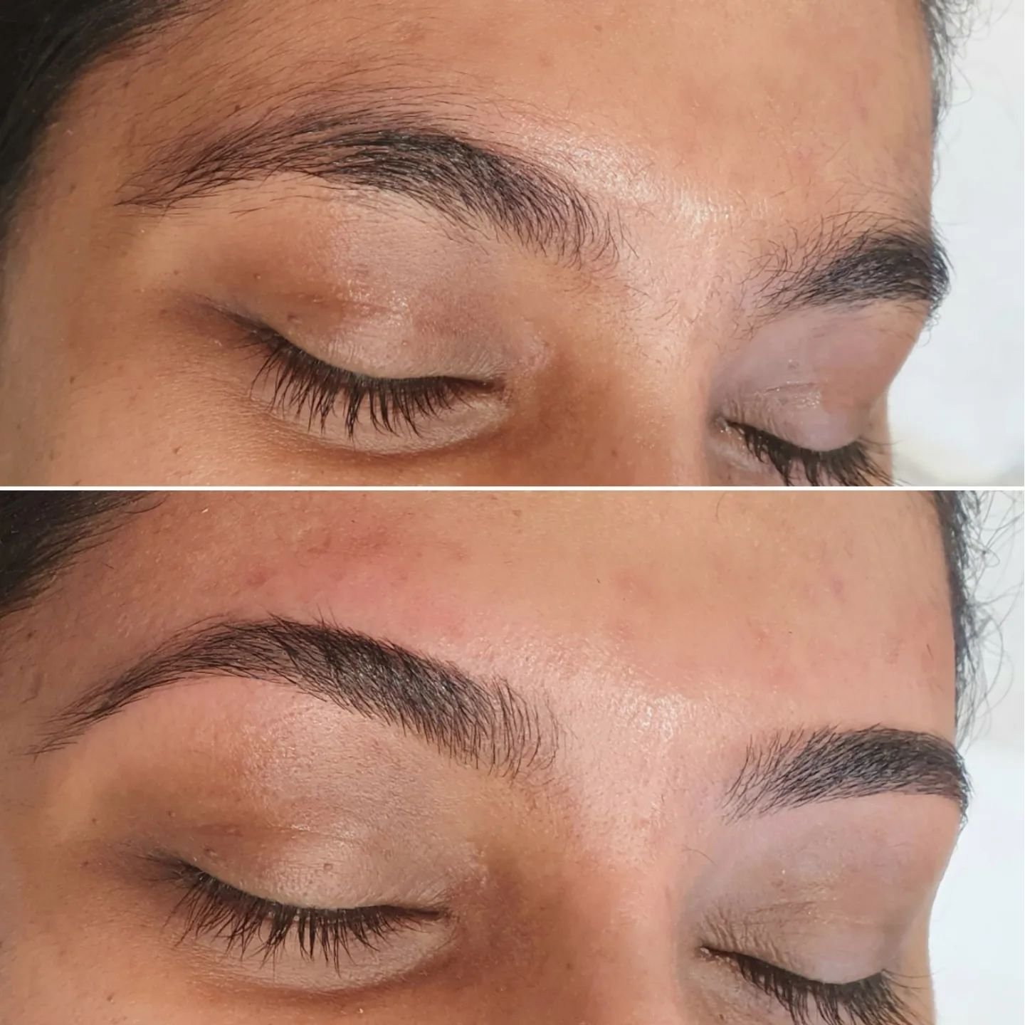A new guest brow shaping session 😍 

#melbournebrows #browthreading #melbournebrowspecialist