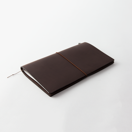 Traveler's Company Japan – Leather Notebook Regular Brown