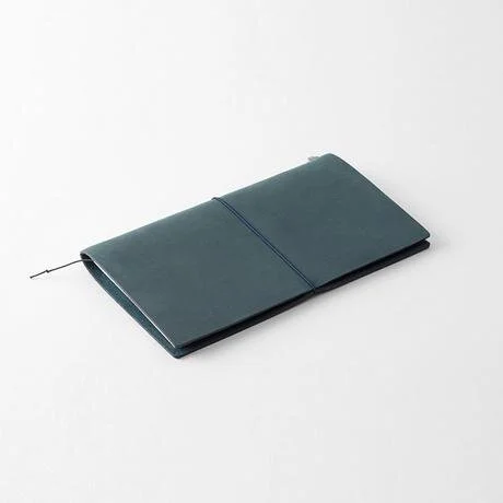Traveler's Company Japan – Leather Notebook Regular Blue
