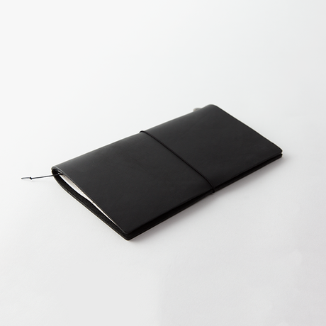 Traveler's Company Japan – Leather Notebook Regular Black