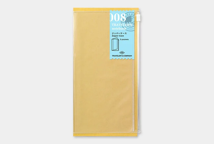 Traveler's Company Japan - Regular Notebook Refill (008) Zipper Case