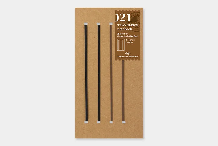 Traveler's Company Japan - Regular Notebook Refill (021) Connecting Rubber Bands