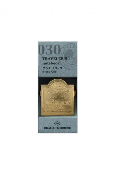 Traveler's Company Japan - Brass Clip Airplane