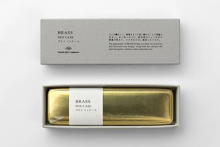 Traveler's Brass Pen Pencil Case - 2.jpg