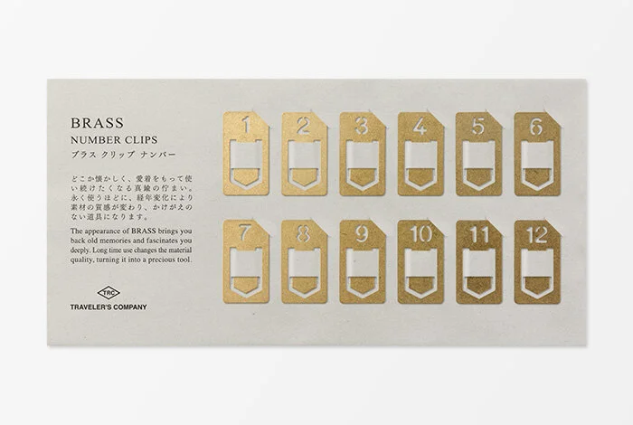 Traveler's Brass Number Clips - 2.jpg