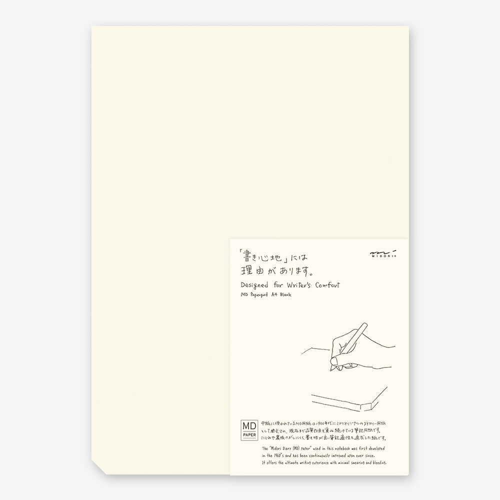 Midori Notepade A4 Blank - 1.jpg