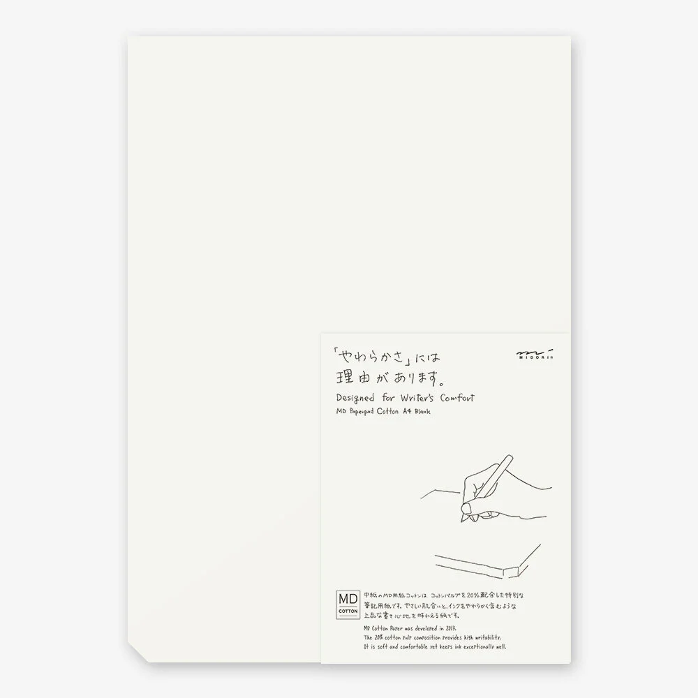 Midori Notepade A4 Cottom Blank - 1.jpg