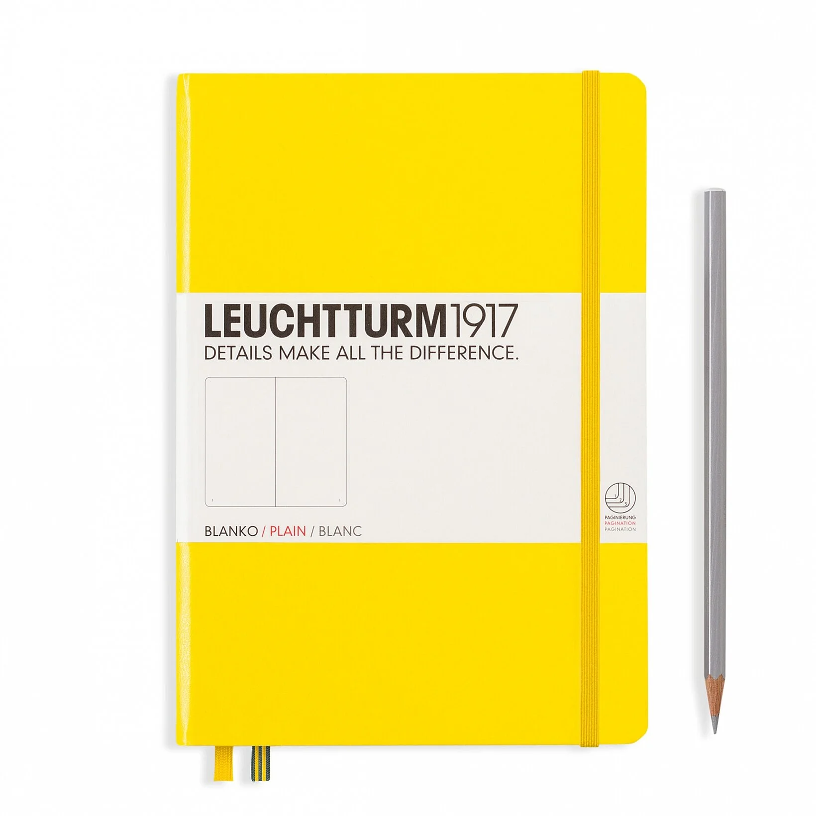 Leuchtturm1917 - A5 Notebook - Yellow 