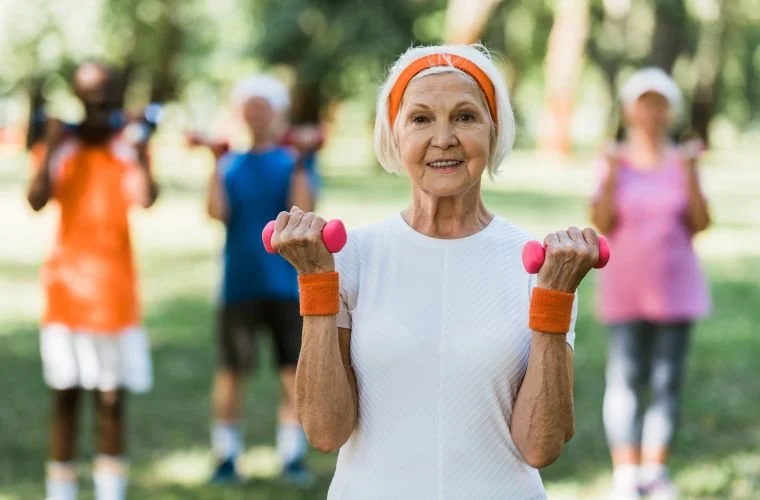 Age well physically and mentally by keeping strong