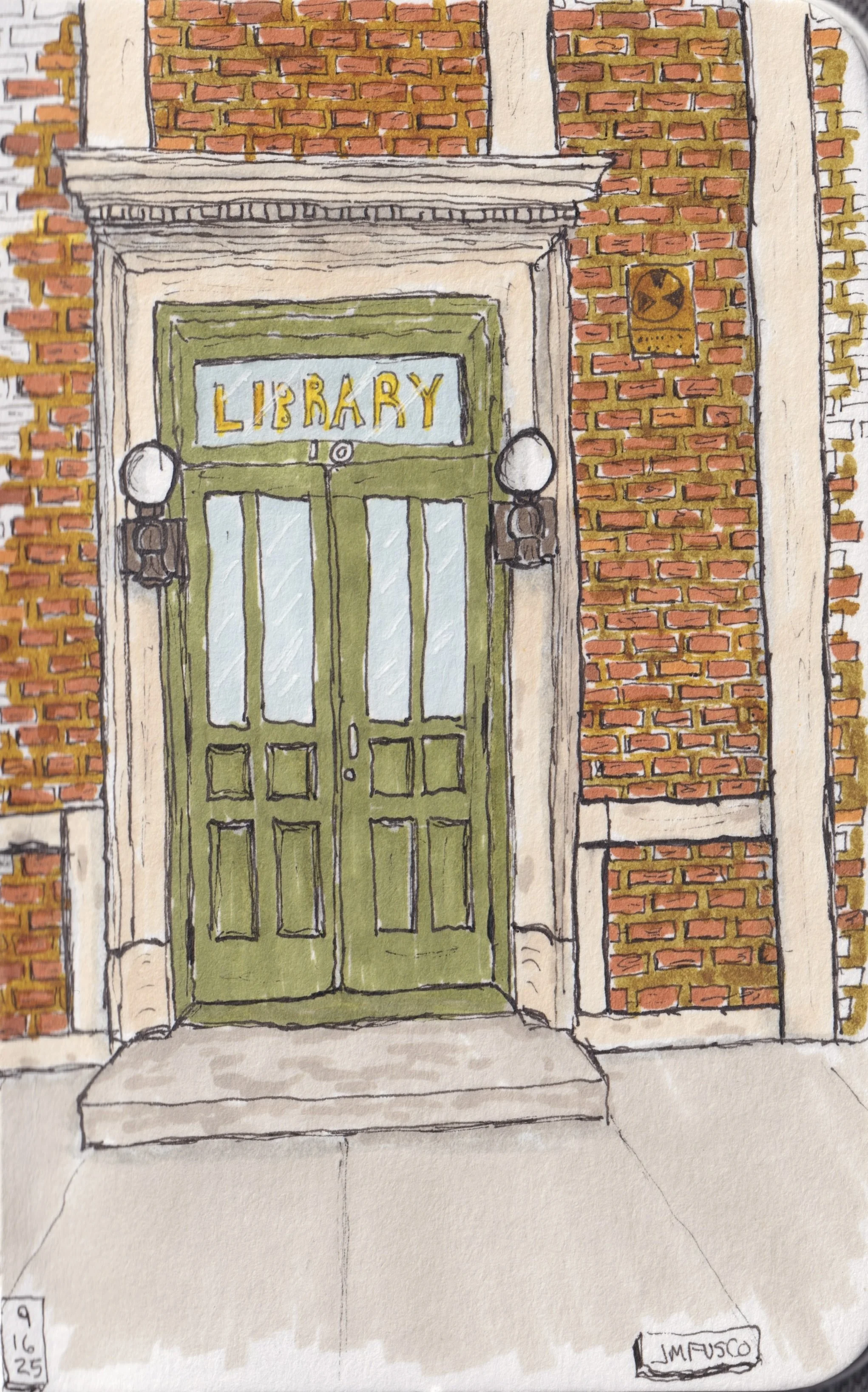 Library in lower Manhattan 