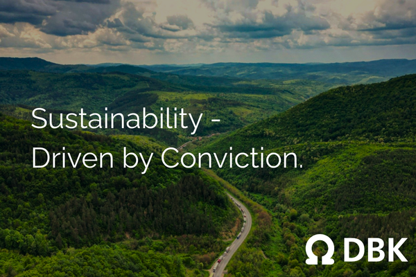 Sustainability at the DBK Group – out of conviction, not obligation
