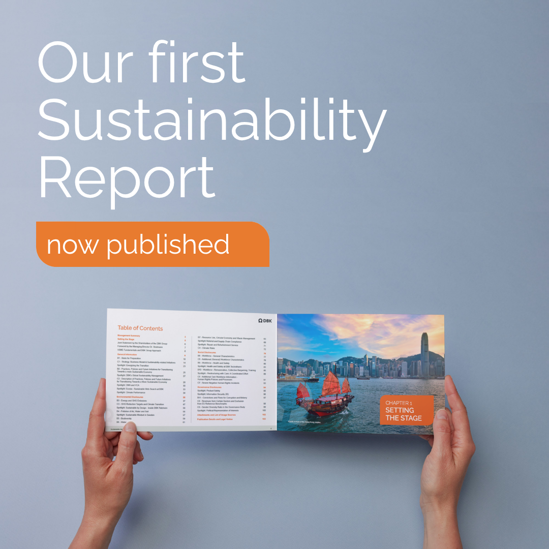 First Sustainability Report of the DBK Group Published