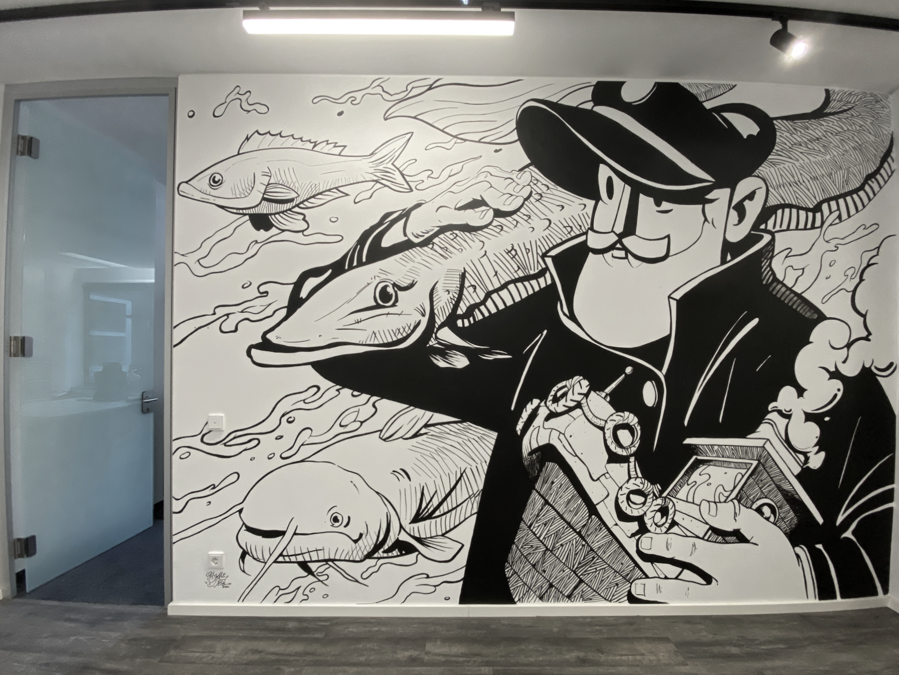 A CAPTAIN’S DELIGHT MURAL 