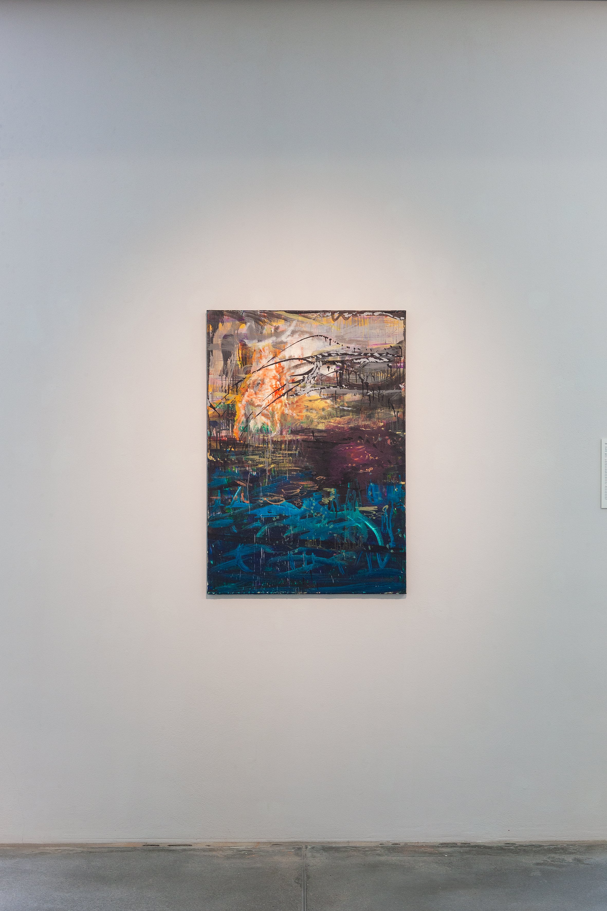 Olaf Kühnemann
Black Claw Landscape, Aus der Serie: Turpentine dreams, 2013, Öl auf Leinwand, 100,3 x 70,5 cm, Courtesy the artist