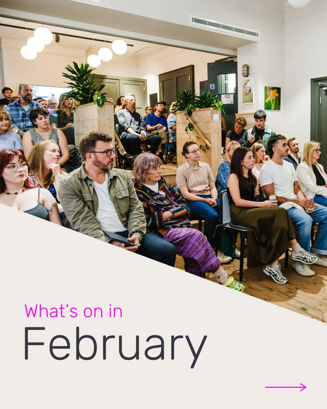 January is FINALLY ending! &amp; the season of luuurve is almost upon us ;) Swipe along to have a look at what fun stuff is coming up in Brighton in Feb &rarr;

✷ Discover the best live comedy, with three top acts and an MC at @komedia_brighton 
✷ Ce