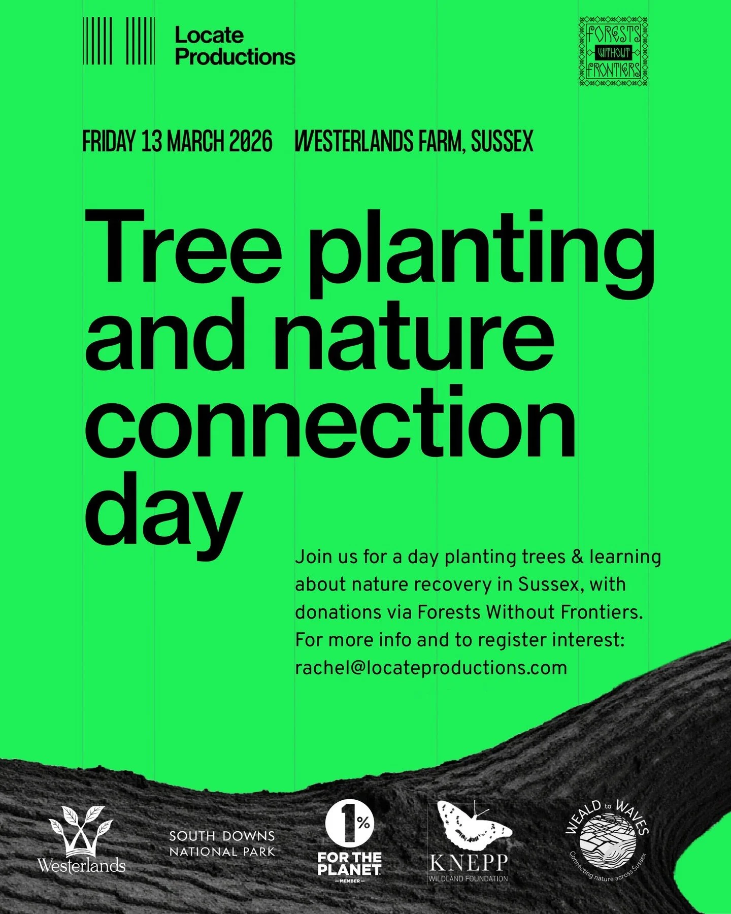 📣 Spotlighting a brilliant upcoming event from our lovely members Locate Productions

On Friday 13th March Locate Productions are inviting you to spend a spring day outdoors at @westerlands_life, a beautiful, wildlife-rich landscape within the @sout