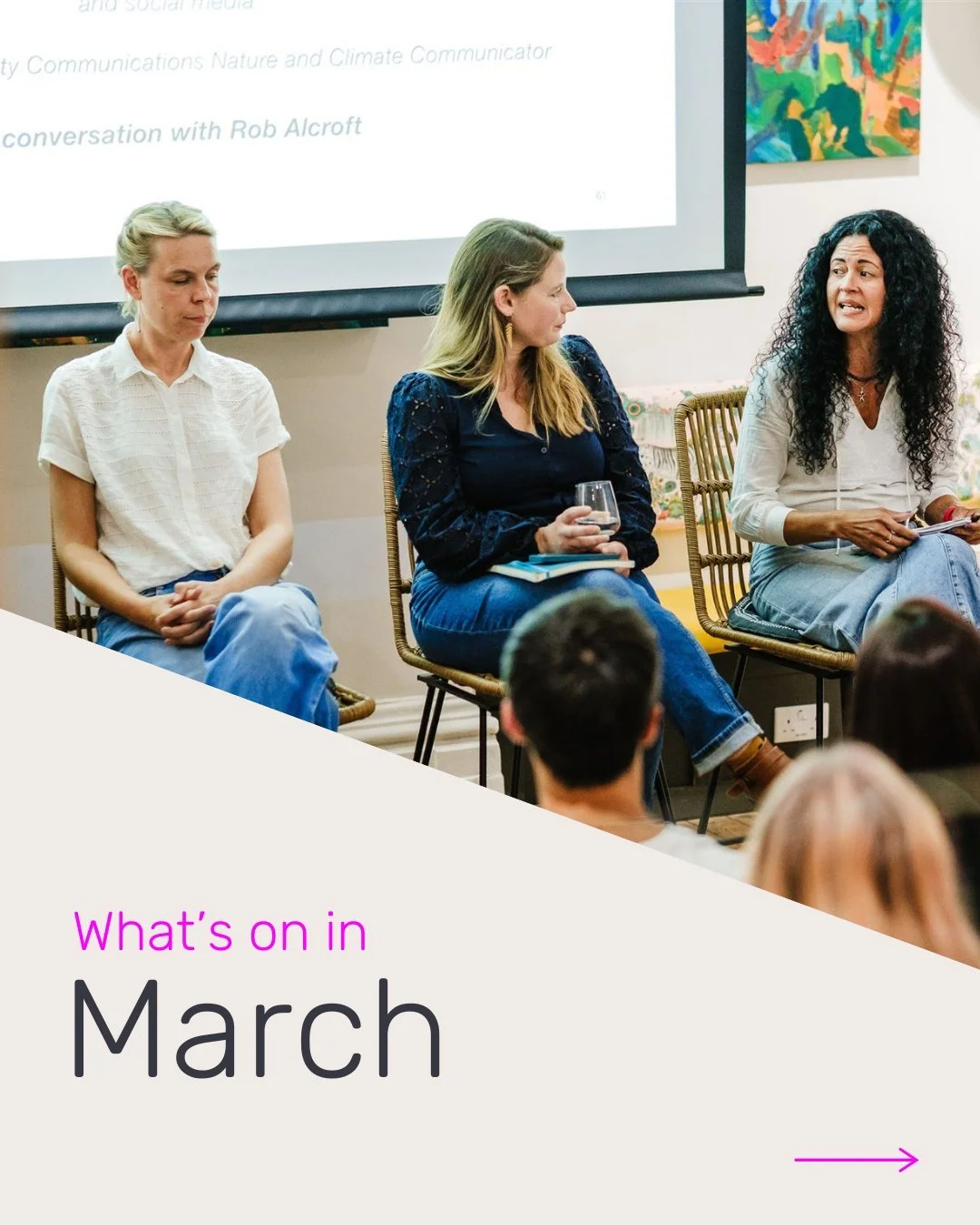 The &pound;1.50 daffodil bunches have finally reappeared in your favourite local supermarket, meaning only one thing...Spring is upon us! And so are many excellent events. 🌻 

✷ Fellow members @locateproductions are welcoming you to spend a spring d