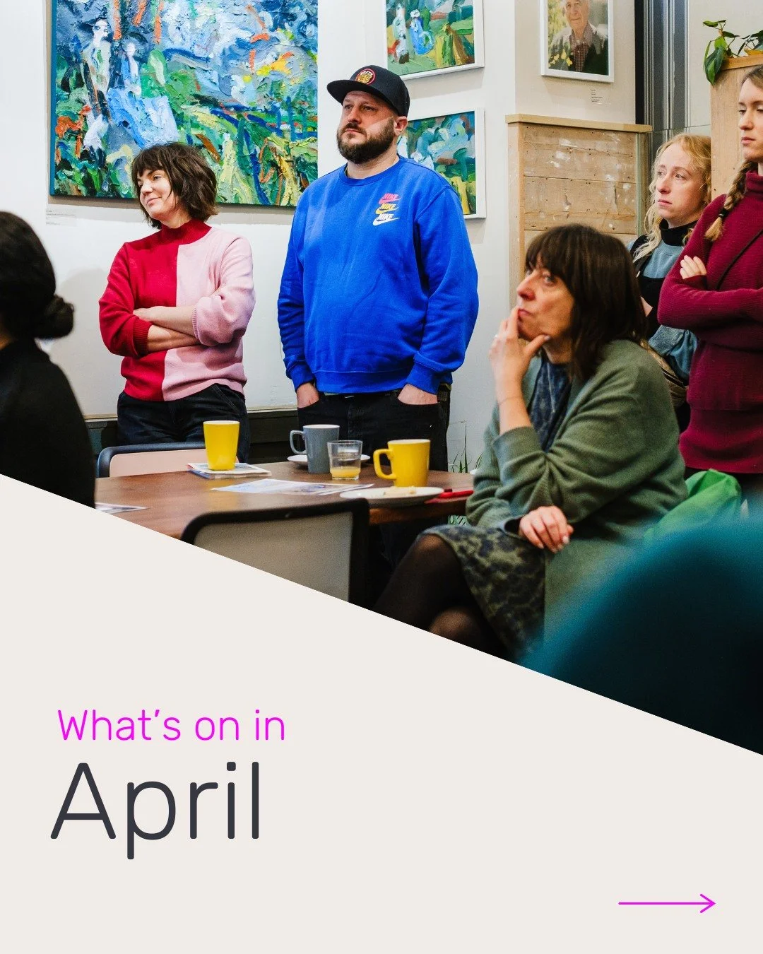 April showers may bring May flowers but this April WRAP brings you all of your old and new favourite events! From support for mothers going through new transitions to a very special private view of local and beautiful art, WRAP has it all this month.