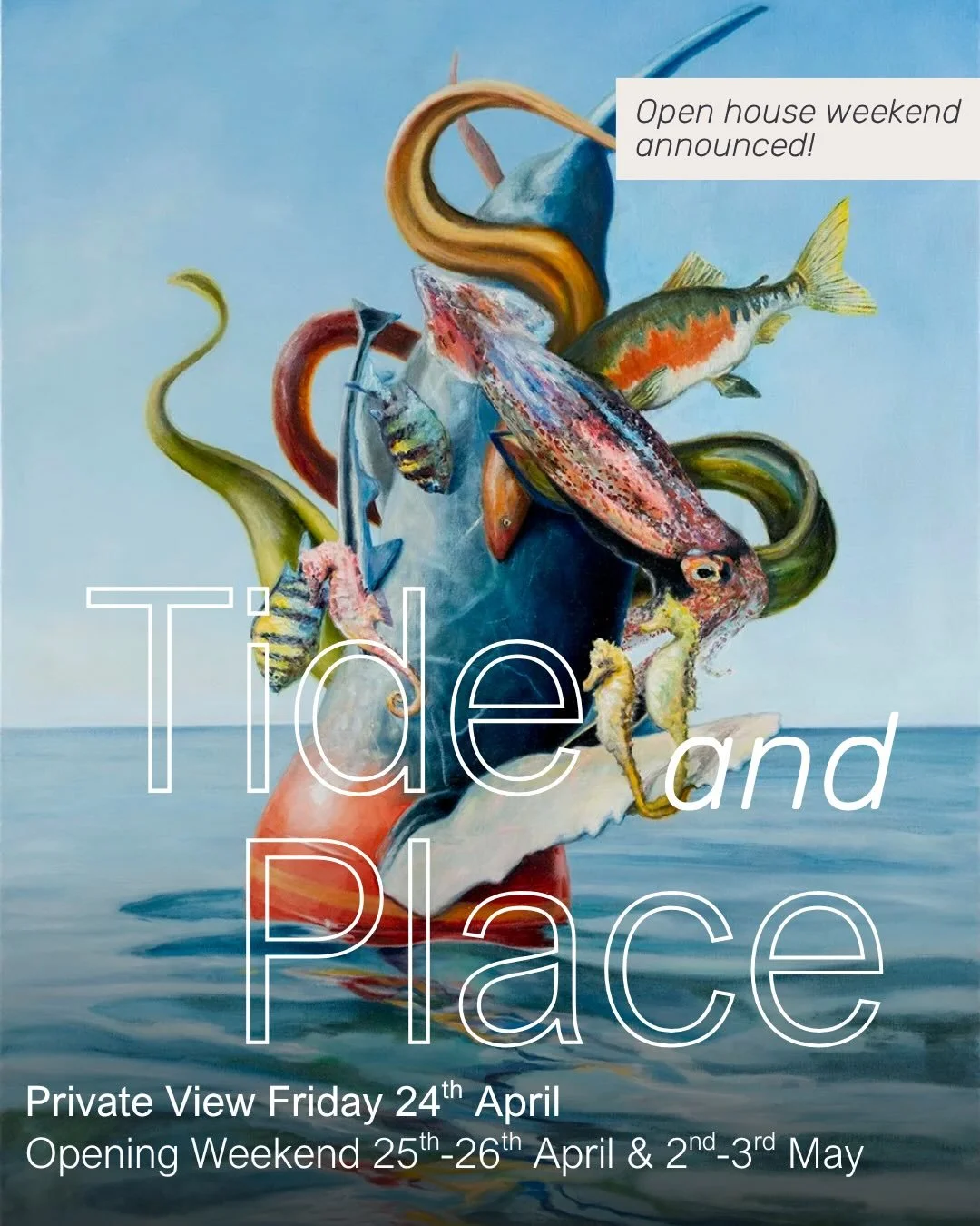 📣OPEN WEEKEND DATES!📣

We&rsquo;re excited to announce open weekend dates where the &lsquo;Tide and Place&rsquo; exhibition can be visited at WRAP. We will be open to the public the following dates:

☝️ Saturday 25th - Sunday 26th April 11 AM - 5 P