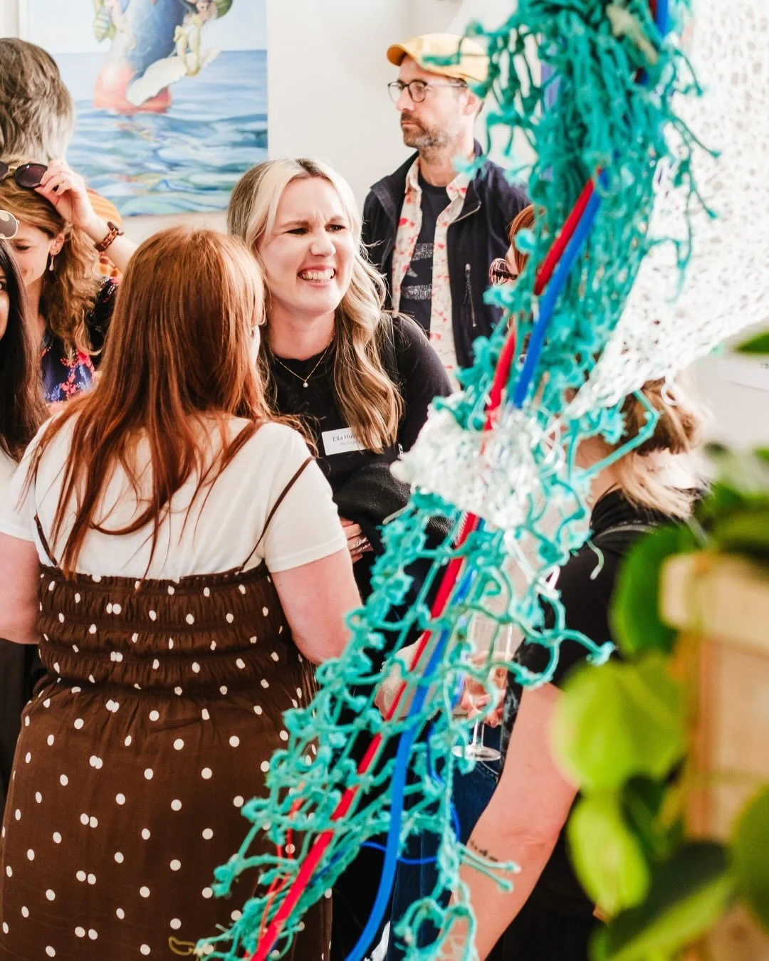 Last Friday @wrap_space and @sussexbayuk welcomed 200+ visitors for the opening evening of &lsquo;Tide and Place&rsquo;, an exhibition all around our relationship with sea. 🦭

Across painting, sculpture, textiles, sound, film and more, the works in 
