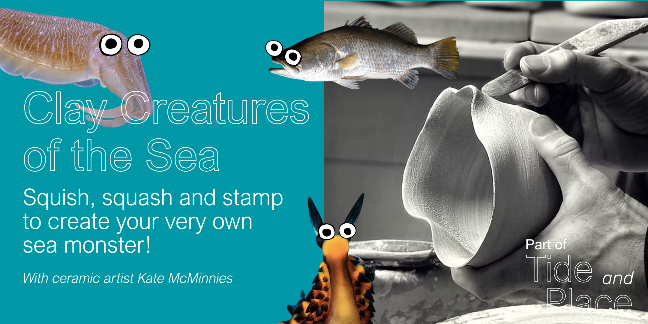 Clay Creatures of the Sea: Create your own Clay Monster!
