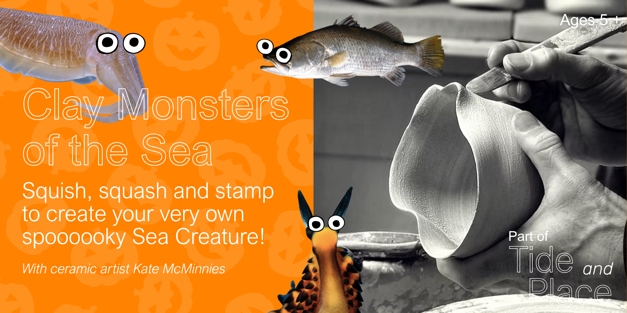 Clay Creatures of the Sea - Family Workshop