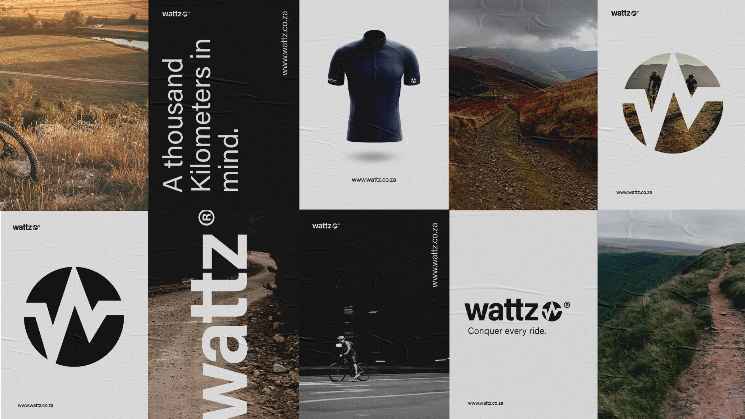Wattz Apparel Rebrand Poster Design