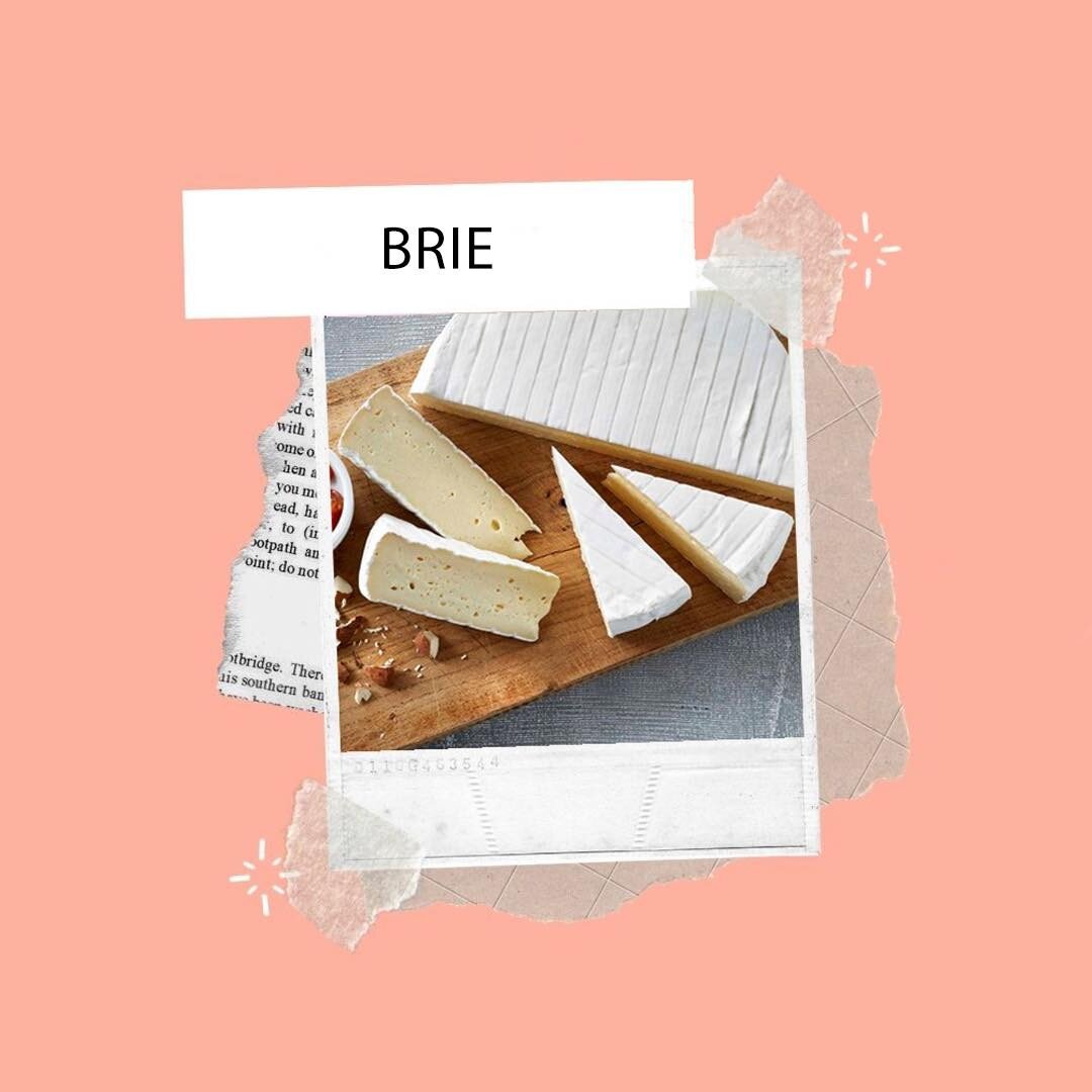 Cheeses that make any graze EPIC! 🤩

First up is BRIE - it&rsquo;s a soft cheese 🧀 all the way from France 🇫🇷 

Brie has a rich, creamy taste, is made from cows 🐮 milk 🥛 and is almost the only cheese that gets softer as it ages 🙌🏻

It tastes 